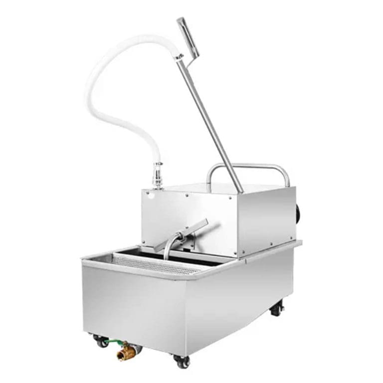 Stainless cooking storange container with pump